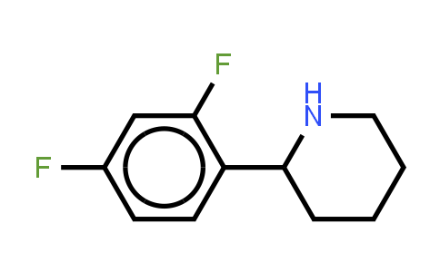 CAS No. 526182-96-7, 2-(2,4-difluorophenyl)piperidine