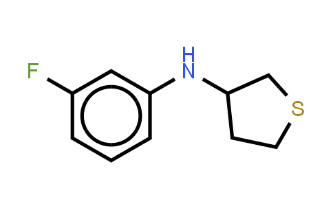 CAS No. 1019590-41-0, N-(3-fluorophenyl)thiolan-3-amine