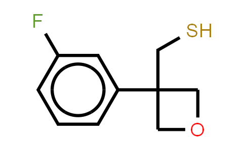 CAS No. 1904134-06-0, [3-(3-fluorophenyl)oxetan-3-yl]methanethiol