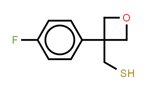DY861578 | 1904311-79-0 | [3-(4-fluorophenyl)oxetan-3-yl]methanethiol