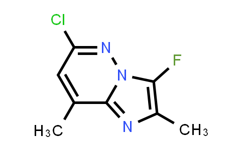 CAS No. 2940961-22-6, 6-chloro-3-fluoro-2,8-dimethyl-imidazo[1,2-b]pyridazine