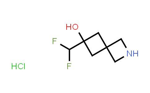 CAS No. 2250242-34-1, 6-(difluoromethyl)-2-azaspiro[3.3]heptan-6-ol hydrochloride