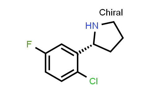 DY861592 | 1223405-13-7 | (2R)-2-(2-chloro-5-fluorophenyl)pyrrolidine