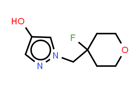 CAS No. 2612300-93-1, 1-[(4-fluorotetrahydropyran-4-yl)methyl]pyrazol-4-ol