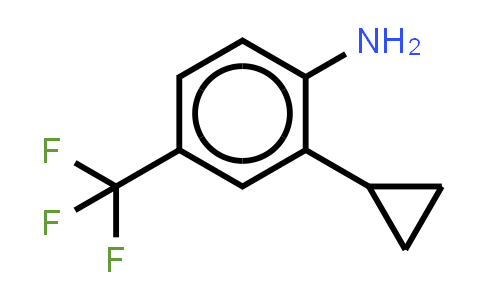 CAS No. 1936063-39-6, 2-cyclopropyl-4-(trifluoromethyl)aniline