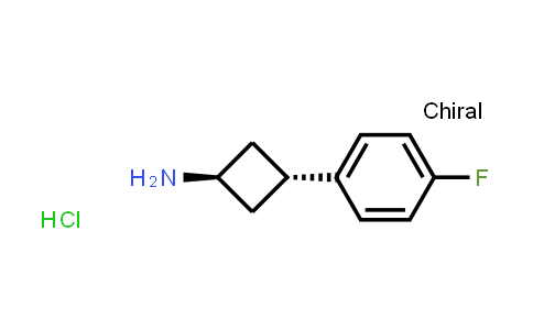 DY861617 | 1807940-50-6 | trans-3-(4-fluorophenyl)cyclobutanamine;hydrochloride