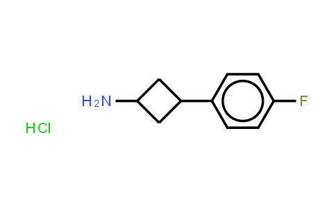 CAS No. 1269152-30-8, 3-(4-fluorophenyl)cyclobutan-1-amine hydrochloride