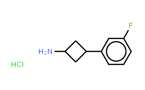 CAS No. 1311314-22-3, 3-(3-fluorophenyl)cyclobutan-1-amine hydrochloride