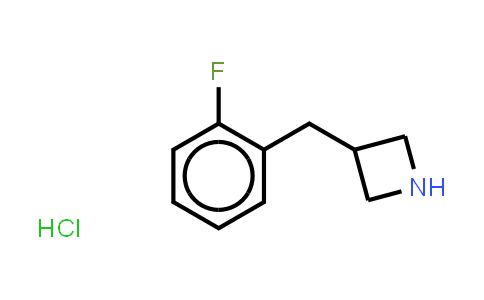 CAS No. 1203685-13-5, 3-[(2-fluorophenyl)methyl]azetidine hydrochloride