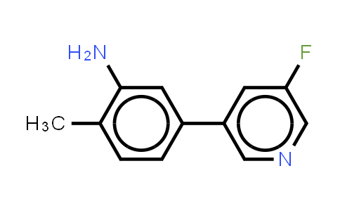 CAS No. 1249778-79-7, 5-(5-fluoropyridin-3-yl)-2-methylaniline