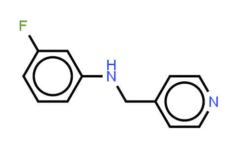 CAS No. 423178-60-3, 3-fluoro-N-[(pyridin-4-yl)methyl]aniline