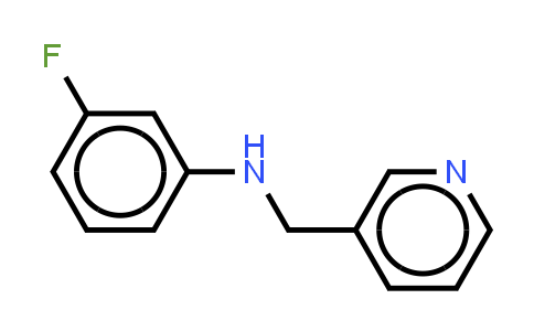 CAS No. 1019541-60-6, 3-fluoro-N-[(pyridin-3-yl)methyl]aniline
