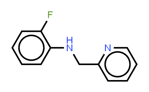 CAS No. 1019605-70-9, 2-fluoro-N-[(pyridin-2-yl)methyl]aniline
