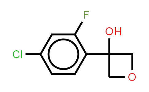 CAS No. 2109697-14-3, 3-(4-chloro-2-fluoro-phenyl)oxetan-3-ol