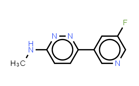CAS No. 1489634-55-0, 6-(5-fluoropyridin-3-yl)-N-methylpyridazin-3-amine