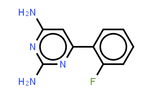CAS No. 363-05-3, 6-(2-fluorophenyl)pyrimidine-2,4-diamine