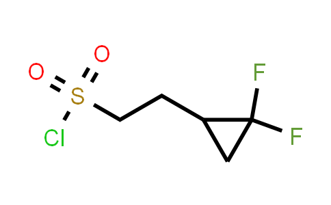 CAS No. 1989672-13-0, 2-(2,2-difluorocyclopropyl)ethanesulfonyl chloride