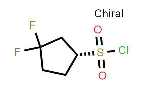 CAS No. 2920443-34-9, (1R)-3,3-difluorocyclopentanesulfonyl chloride
