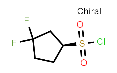 CAS No. 2920443-22-5, (1S)-3,3-difluorocyclopentanesulfonyl chloride