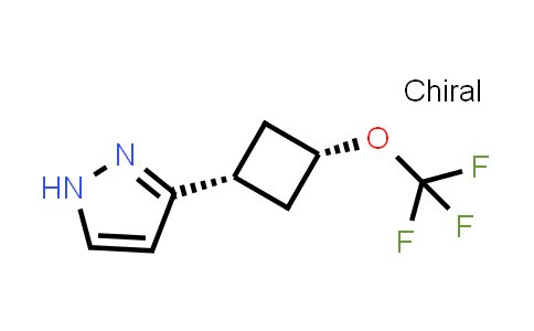 MC861680 | 2529550-43-2 | cis-3-[3-(trifluoromethoxy)cyclobutyl]-1H-pyrazole