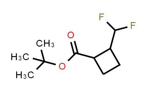 2920390-09-4 | tert-butyl 2-(difluoromethyl)cyclobutanecarboxylate