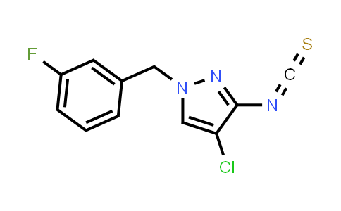 1004194-67-5 | 4-氯-1-(3-氟苄基)-3-异硫氰酸根-1H-吡唑