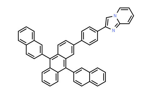 MC861707 | 1027074-24-3 | 2-(4-(9,10-二(萘-2-基)蒽-2-基)苯基)咪唑并[1,2-a]吡啶