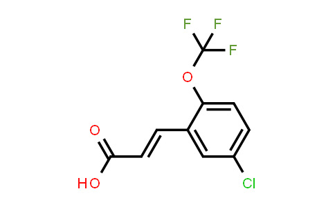 1092461-22-7 | (E)-3-(5-chloro-2-(trifluoromethoxy)phenyl)acrylic acid