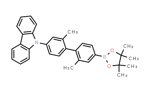MC861766 | 1122650-91-2 | 9-(2,2'-Dimethyl-4'-(4,4,5,5-tetramethyl-1,3,2-dioxaborolan-2-yl)-[1,1'-biphenyl]-4-yl)-9H-carbazole