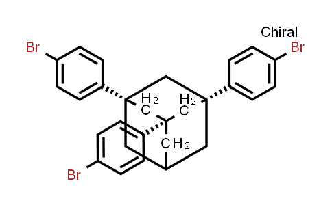 MC861789 | 1160509-20-5 | (1S,3S,5S)-1,3,5-三(4-溴苯基)金刚烷