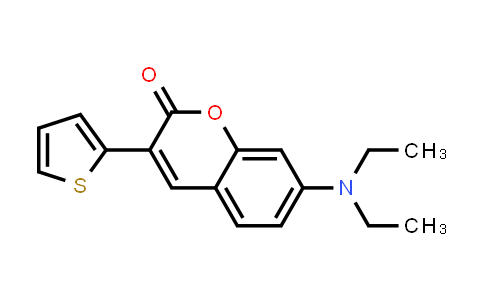117850-52-9 | 7-(Diethylamino)-3-(thiophen-2-yl)-2H-chromen-2-one