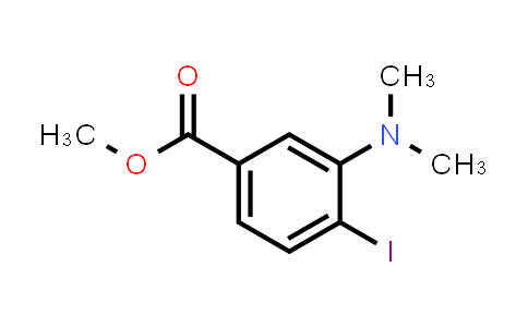 MC861804 | 1185743-83-2 | Methyl 3-(dimethylamino)-4-iodobenzoate