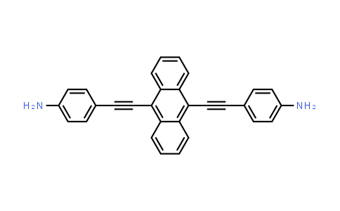 MC861807 | 1186580-77-7 | 4,4'-(Anthracene-9,10-diylbis(ethyne-2,1-diyl))dianiline