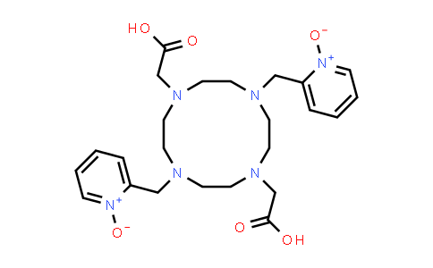 MC861808 | 1187176-56-2 | 4,10-双[(1-氧化-2-吡啶基)甲基]-1,4,7,10-四氮杂环十二烷-1,7-二乙酸