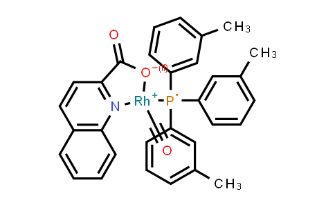 MC861816 | 119821-85-1 | Carbonyl(2-quinolinecarboxylato-N1,O2)[tris(3-methylphenyl)phosphine]rhodium