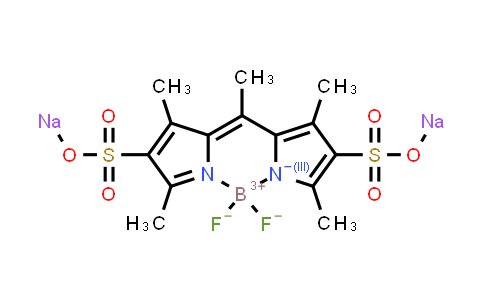 121461-69-6 | [[(3,5-二甲基-4-磺基-1H-吡咯-2-基)(3,5-二甲基-4-磺基-2H-吡咯-2-亚基)甲基]甲烷](二氟硼烷)二钠盐