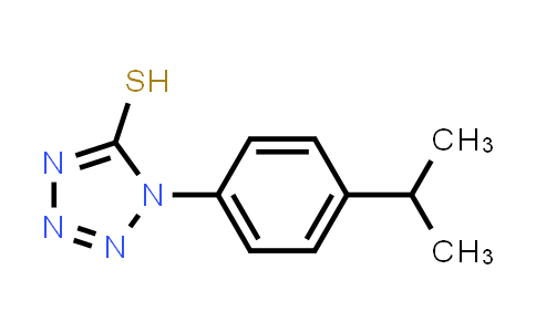 121690-13-9 | 1-[4-(propan-2-yl)phenyl]-1h-1,2,3,4-tetrazole-5-thiol