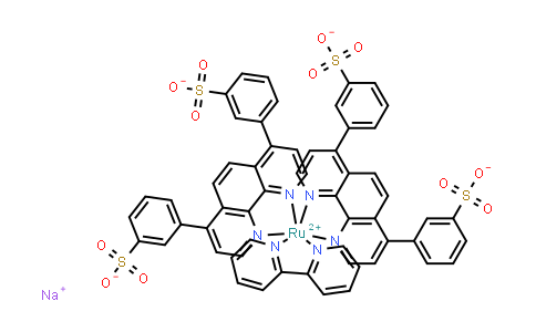 MC861836 | 1216940-08-7 | 钌酸(2-),(2,2′-联吡啶-κN1,κN1′)二[[3,3′-(1,10-亚铁试剂(邻二氮杂菲)-4,7-二基-κN1,κN10)二[苯磺酸根]](2-)]-,钠