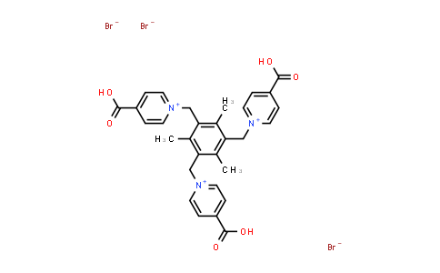 1246090-62-9 | 1,1',1''-((2,4,6-三甲基苯-1,3,5-三酰基)三(亚甲基))三(4-羧基吡啶-1-溴)