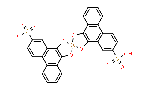 125955-01-3 | 铜酸双[9,10-二羟基-2-菲磺酰基(3-)-O9,O10],二氢