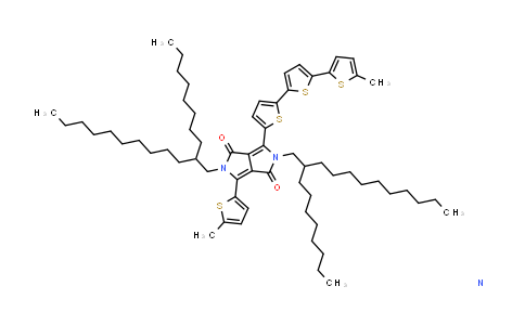 1267540-03-3 | Poly{2,2'-[(2,5-bis(2-octyldodecyl)-3,6-dioxo-2,3,5,6- tetrahydropyrrolo[3,4-c]pyrrole-1,4-diyl)]dithiophene-5,5'-diyl-alt-2,2'-bithiophene-5,5'-diyl}