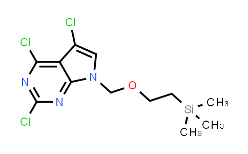 1313036-72-4 | 2,4,5-Trichloro-7-((2-(trimethylsilyl)ethoxy)methyl)-7H-pyrrolo[2,3-d]pyrimidine