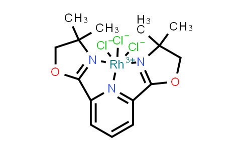 131864-84-1 | Trichloro{2,6-bis(4,4-dimethyloxazolin-2-yl)pyridine}rhodium(III)
