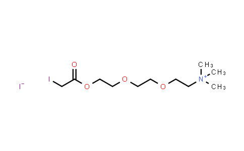 MC861951 | 1360158-40-2 | 2-(2-(2-(2-Iodoacetoxy)ethoxy)ethoxy)-N,N,N-trimethylethan-1-aminium iodide