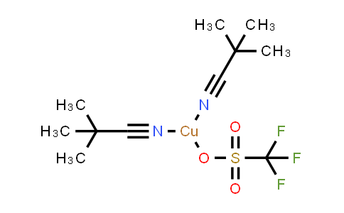 1383980-93-5 | 双(2,2-二甲基丙腈)(1,1,1-三氟甲磺酸盐-κO)铜