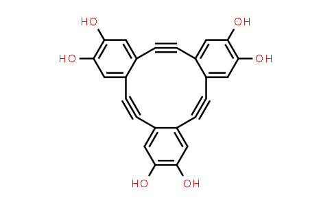 MC861986 | 1393541-99-5 | Tribenzo[a,e,i]cyclododecene-2,3,8,9,14,15-hexol,5,6,11,12,17,18-hexadehydro-