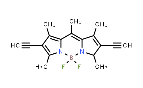 MC861989 | 1394861-86-9 | 2,8-二乙炔基-5,5-二氟-1,3,7,9,10-五甲基-5H-4l4,5l4-二吡咯并[1,2-c:2',1'-f][1,3,2]二氮杂硼宁