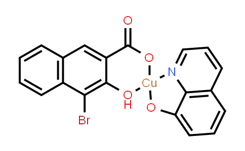 MC861997 | 14039-99-7 | (4-Bromo-3-hydroxy-2-naphthoato)(8-quinolinolato)copper