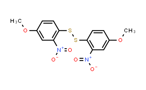 14371-84-7 | 1,2-Bis(4-methoxy-2-nitrophenyl)disulfane