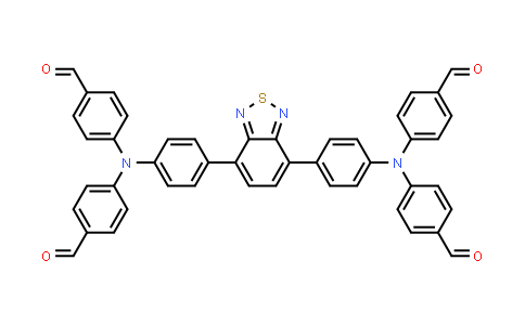 MC862037 | 1446426-30-7 | 4,7-Bis{4-[n,n-bis(4-formylphenyl)amino]phenyl}-2,1,3-benzothiadiazole